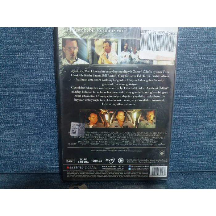 APOLLO 13  DVD FİLM (SIFIR)