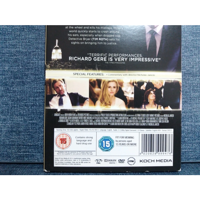 ARBITRAGE DVD FİLM (İNGİLİZCE)