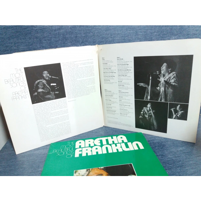 ARETHA FRANKLIN MOST BEAUTIFUL  MUSIC 2 LP