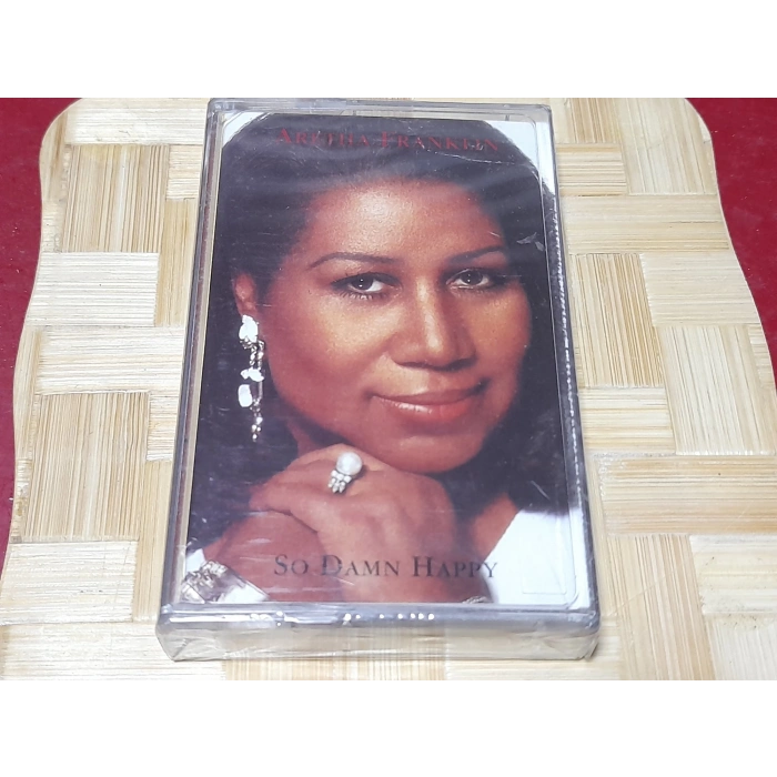 ARETHA FRANKLIN SO DAMN HAPPY MÜZİK KASET