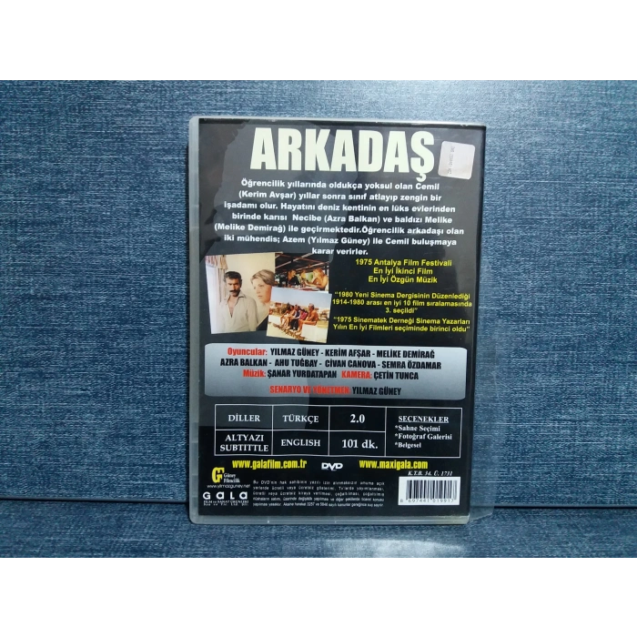 ARKADAŞ YILAMZ GÜNEY DVD FİLM