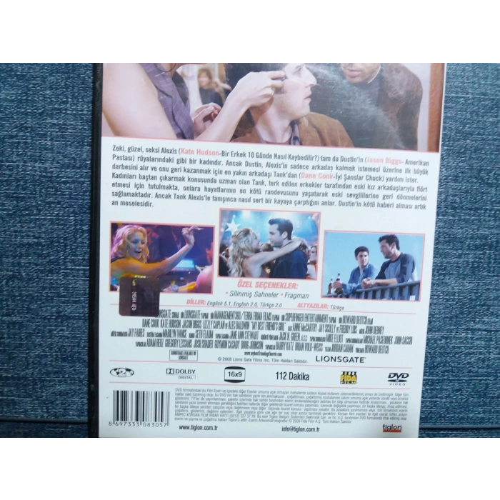 ARKADAŞIMIN AŞKI DVD FİLM