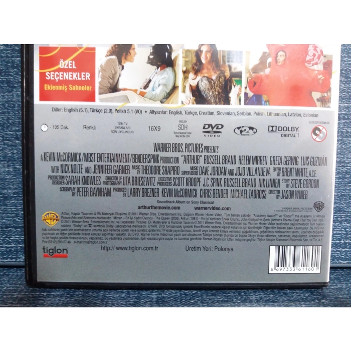 ARTHUR DVD FİLM
