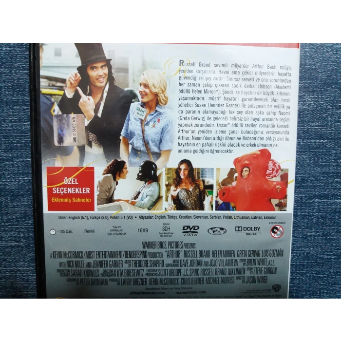 ARTHUR DVD FİLM