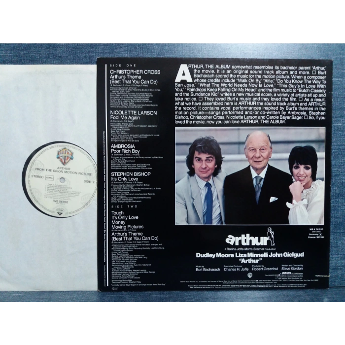 ARTHUR THE ALBUM FILM MUSIC LIZA MINNELLI