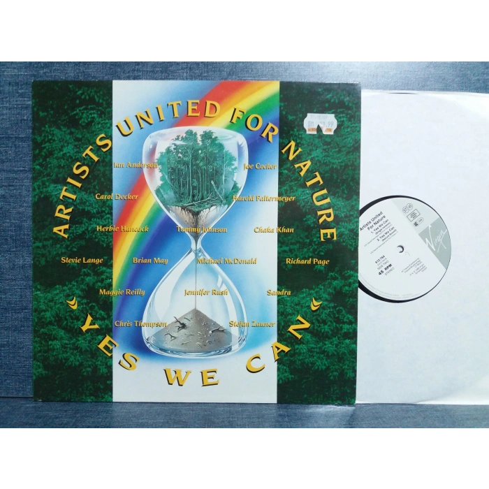 ARTIST UNITED FOR NATURE YES WE CAN MAXI LP