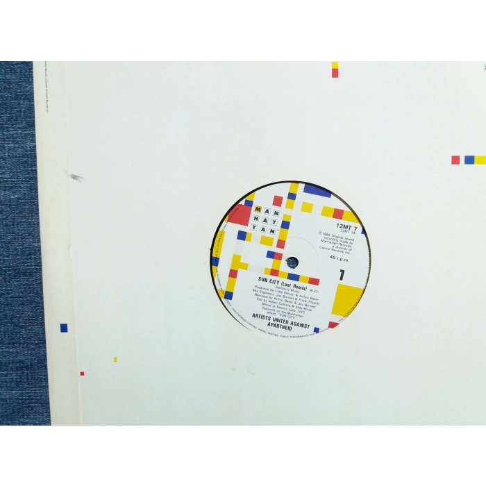 ARTISTS UNITED AGAINTS SUN CITY - SO FAR  MAXI LP