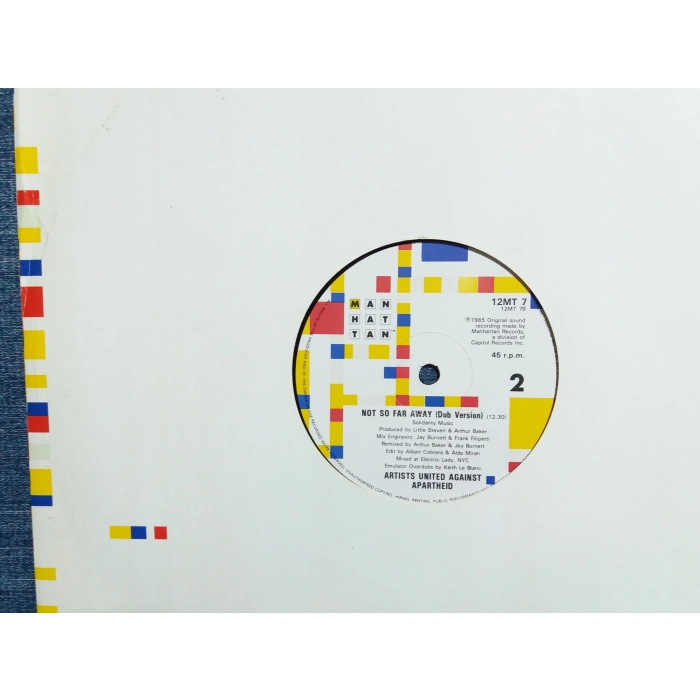 ARTISTS UNITED AGAINTS SUN CITY - SO FAR  MAXI LP