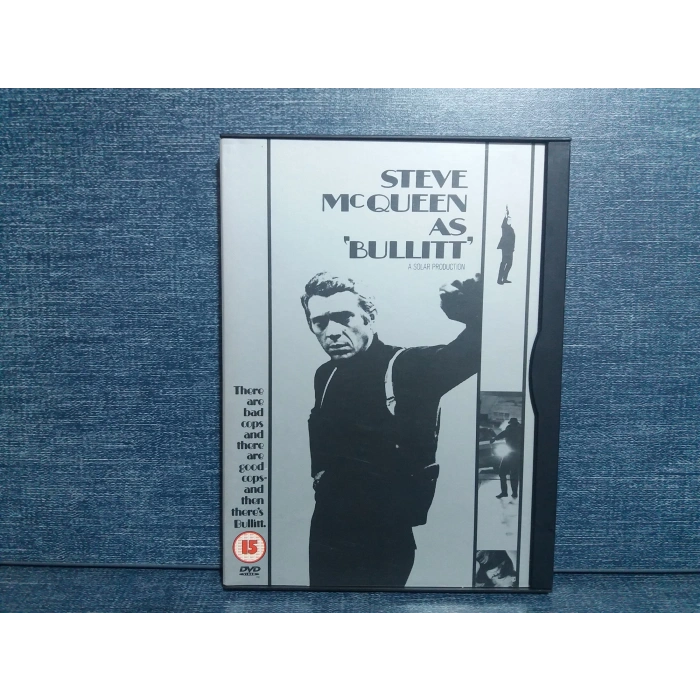 AS BULLITT STEVE McQUEEN DVD FİLM (İNGİLİZCE)