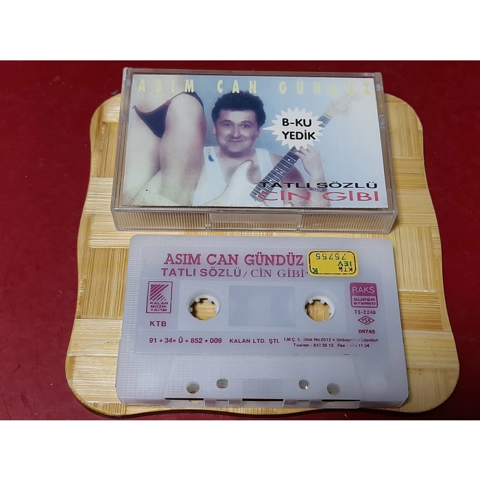 ASIM CAN GÜNDÜZ TATLI SÖZLÜ MÜZİK KASET