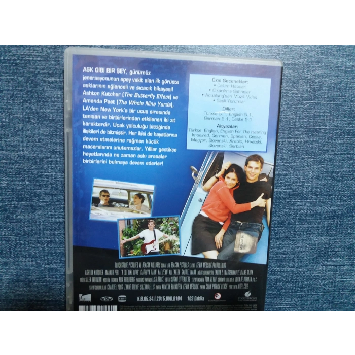 AŞK GİBİ BİR ŞEY DVD FİLM