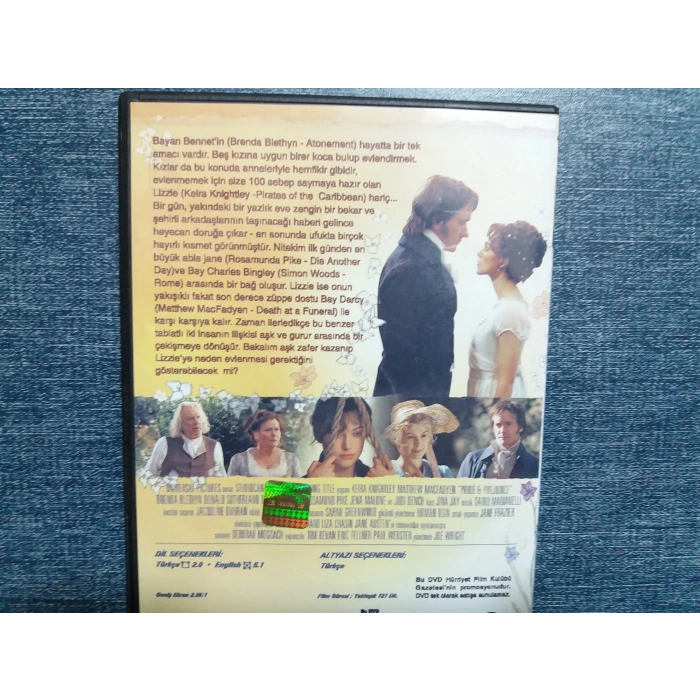 AŞK GURUR DVD FİLM