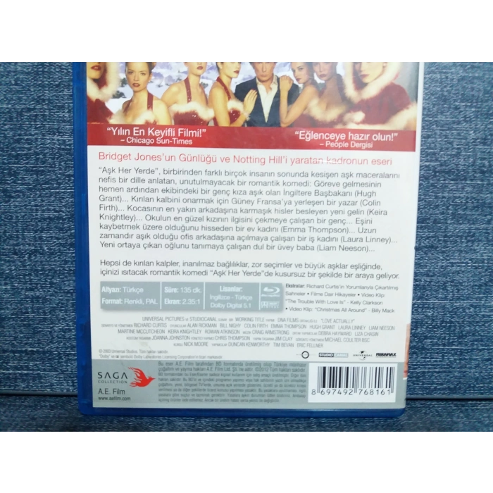 AŞK HERYERDE FİLM BLURAY