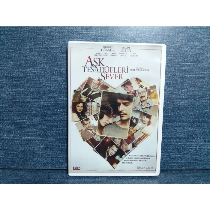AŞK TESADÜFLERİ SEVER  DVD FİLM