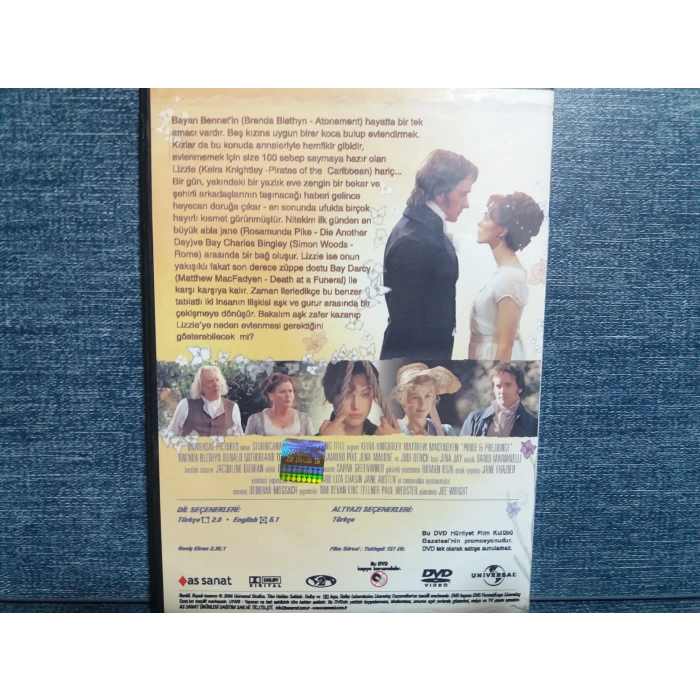 AŞK VE GURUR DVD FİLM