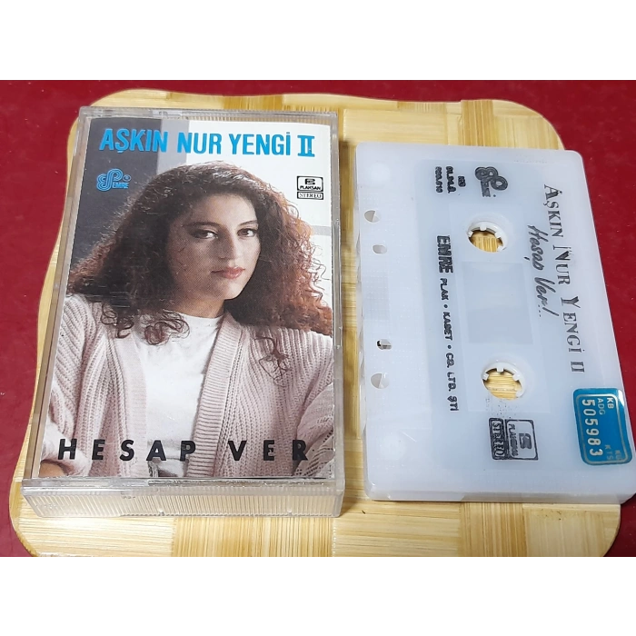 AŞKIN NUR YENGİ HESAP VER MÜZİK KASET