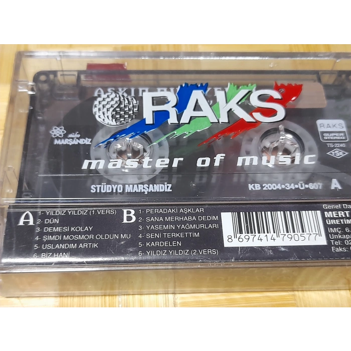 AŞKIN NUR YENGİ YASEMİN YAĞMURLARI MÜZİK KASET