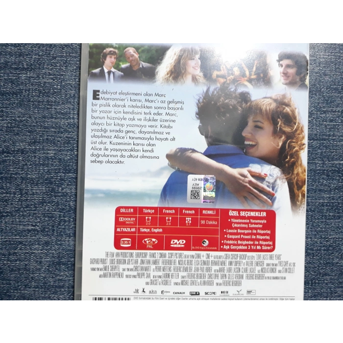 AŞKIN ÖMRÜ 3 YILDIR DVD FİLM