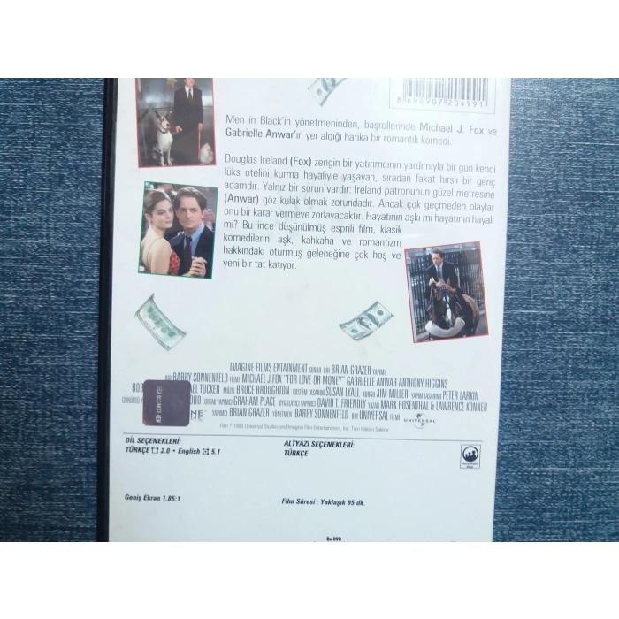 AŞKMI PARAMI MUCHAEL J.FOX DVD FİLM