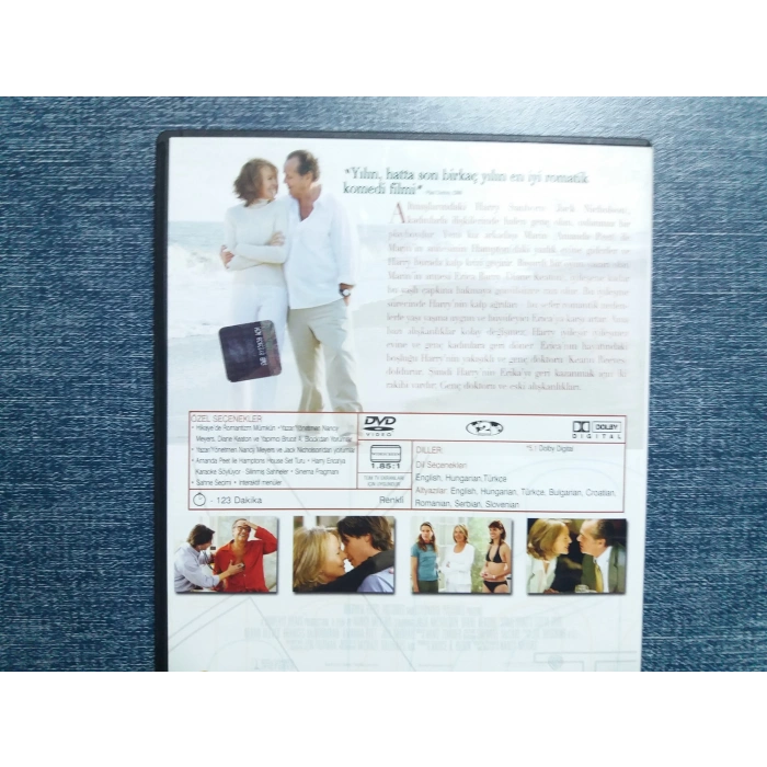 AŞKTA HERŞEY MÜMKÜN DVD FİLM JACK NICHOLSON