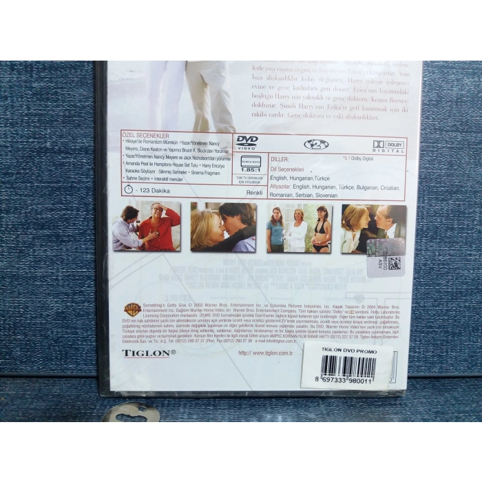 AŞKTA HERŞEY MÜMKÜN JACK NICHOLSON DVD FİLM (SIFIR)