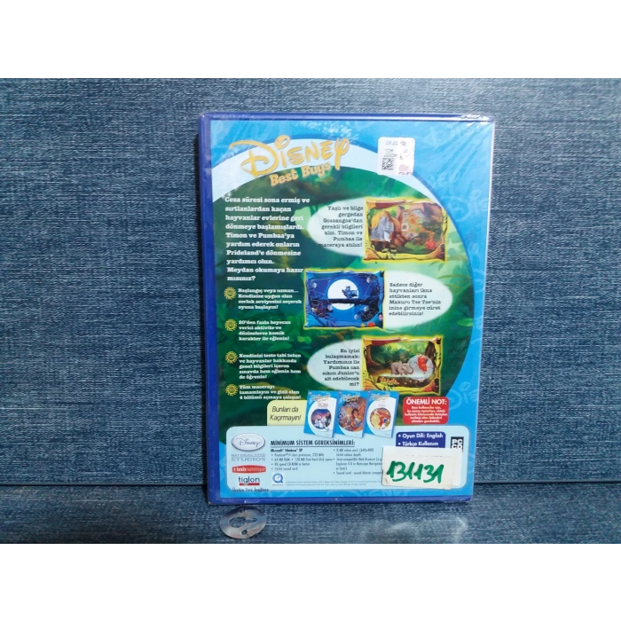 ASLAN KRAL DISNEY PC OYUN (SIFIR)