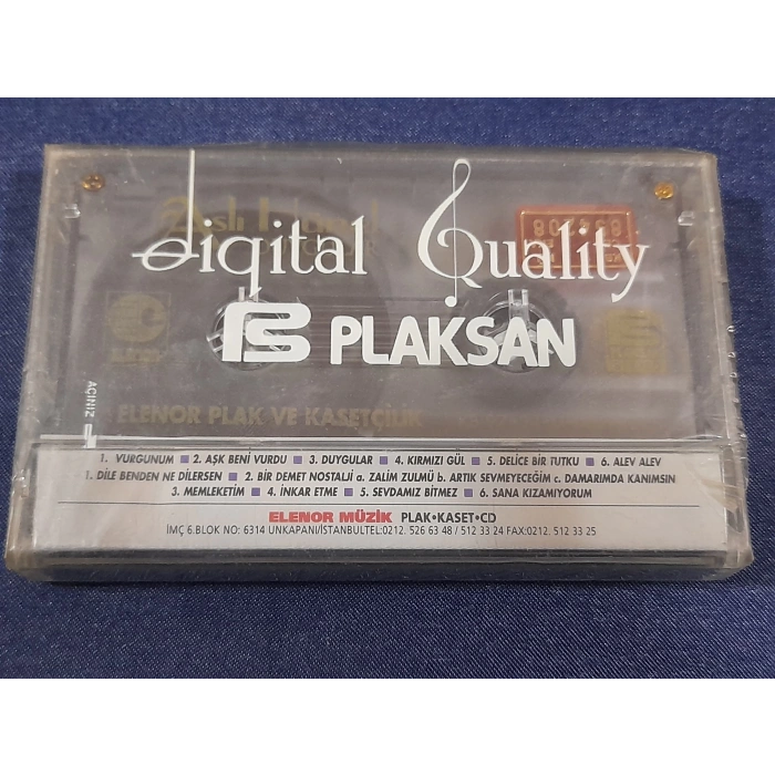 ASLI HÜNEL GÜNEŞ DUYGULAR MÜZİK KASET