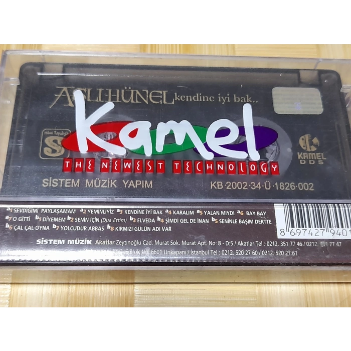 ASLI HÜNEL KENDİNE İYİ BAK MÜZİK KASET