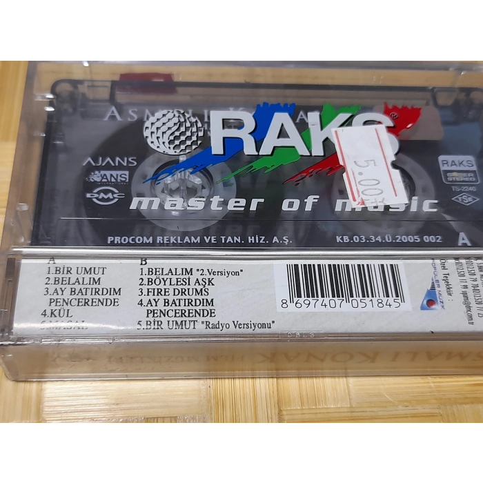 ASMALI KONAK ÖZCAN DENİZ DİZİ MÜZİK KASET