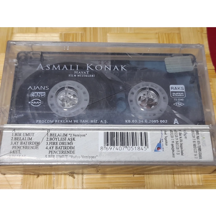 ASMALI KONAK ÖZCAN DENİZ DİZİ MÜZİK KASET