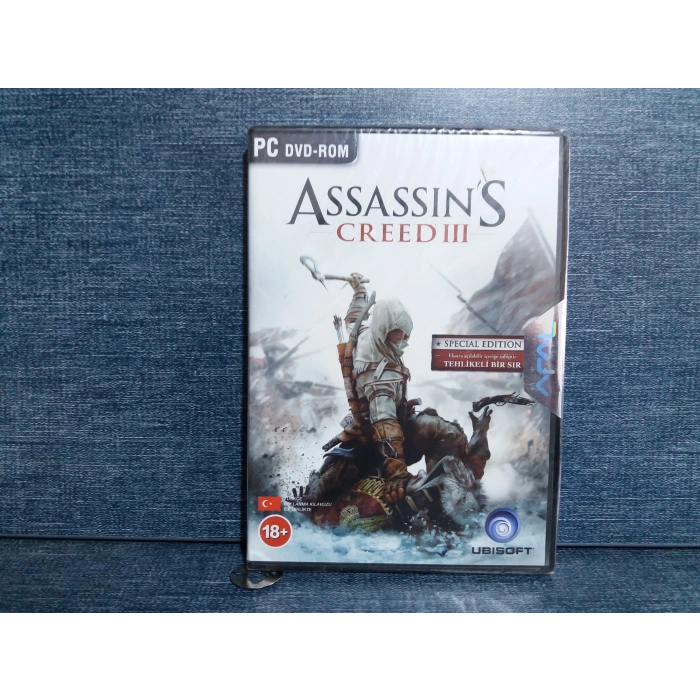ASSASSINS CREED III PC OYUN (SIFIR)
