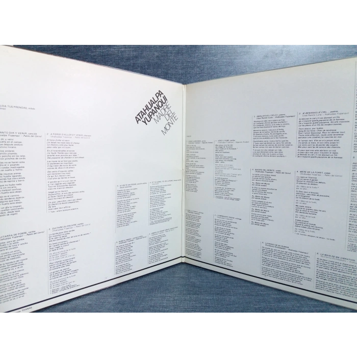 ATAHUALPA YUPANQUI MADRE DEL MONTE MUSIC LP