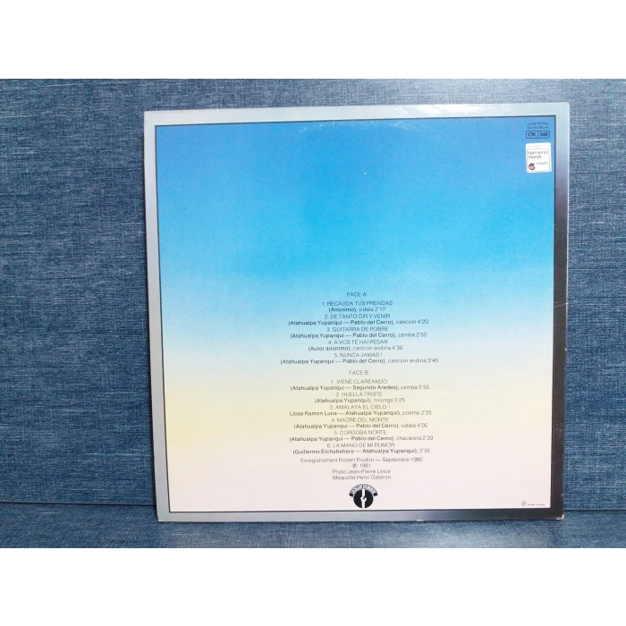 ATAHUALPA YUPANQUI MADRE DEL MONTE MUSIC LP