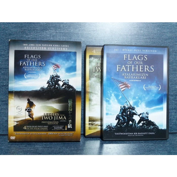ATALARIMIZIN BAYRAKLARI IWO JIMA DAN MEKTUPLAR 2 DVD BOX FİLM
