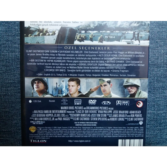 ATAMIZIN BAYRAKLARI DVD FİLM (2 DISK)