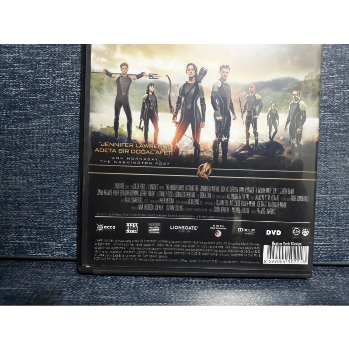 ATEŞİ YAKALAMAK AÇLIK OYUNLARI DVD FİLM