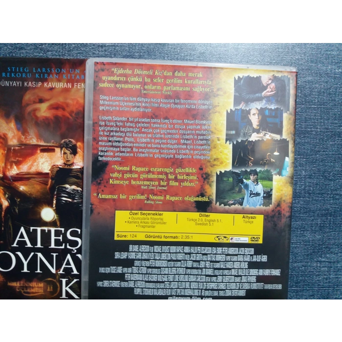 ATEŞLE OYNAYAN KIZ DVD FİLM