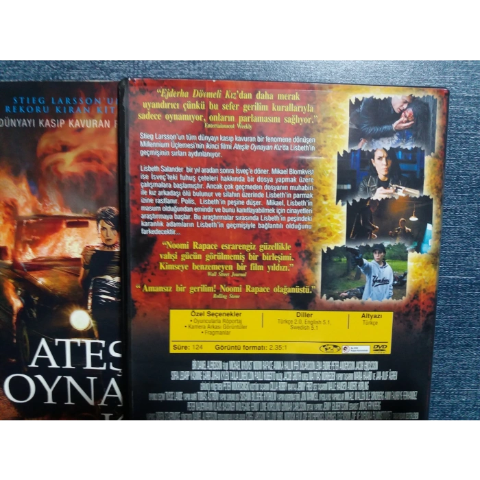 ATEŞLE OYNAYAN KIZ DVD FİLM
