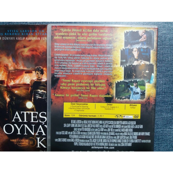 ATEŞLE OYNAYAN KIZ DVD FİLM