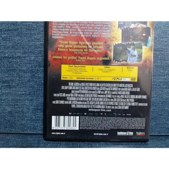 ATEŞLE OYNAYAN KIZ DVD FİLM