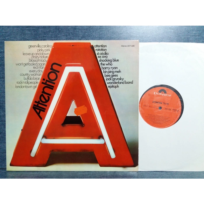 ATTENTION 71/72  MUSIC LP