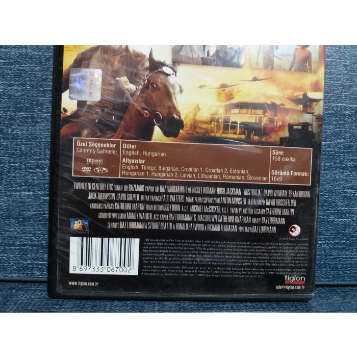 AUSTRALIA DVD FİLM AVUSTRALYA