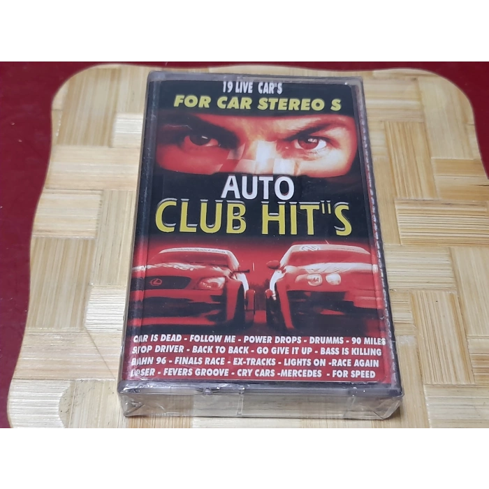 AUTO CLUB HITS 19 LIVE CAR MÜZİK KASET