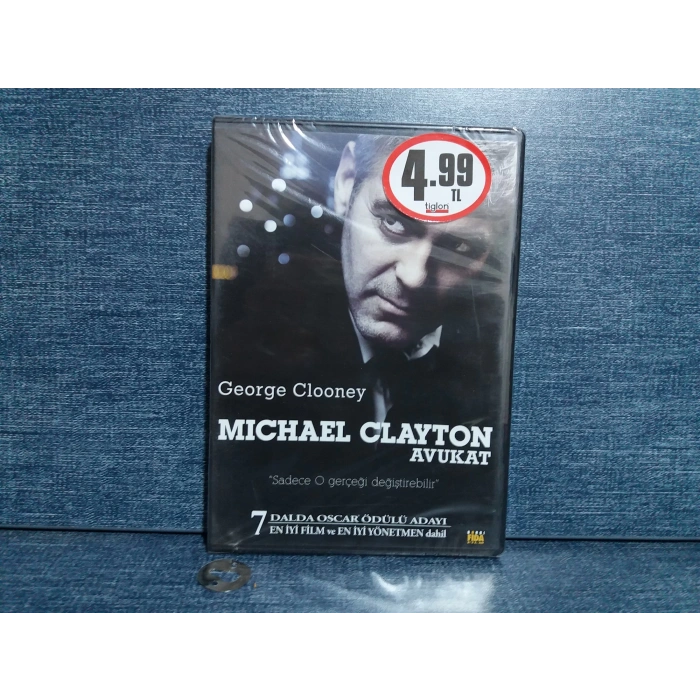AVUKAT MICHAEL CLAYTON DVD FİLM ( SIFIR )