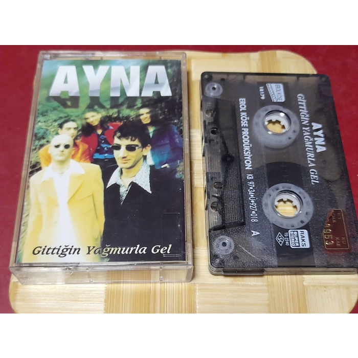 AYNA GİTTİĞİN YAĞMURLA GEL MÜZİK KASET