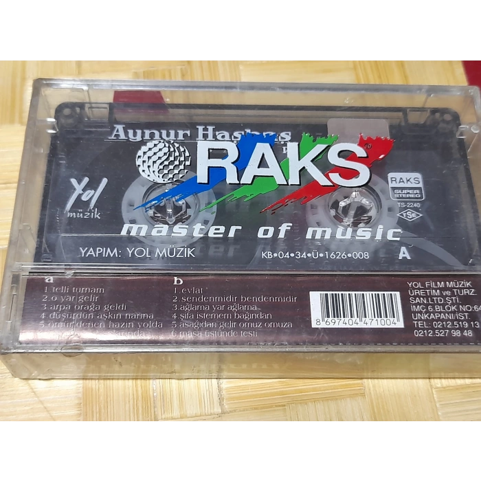 AYNUR HAŞHAŞ BAHAR MÜZİK KASET