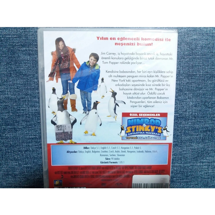 BABAMIN PENGUENLERİ DVD FİLM ( SIFIR )