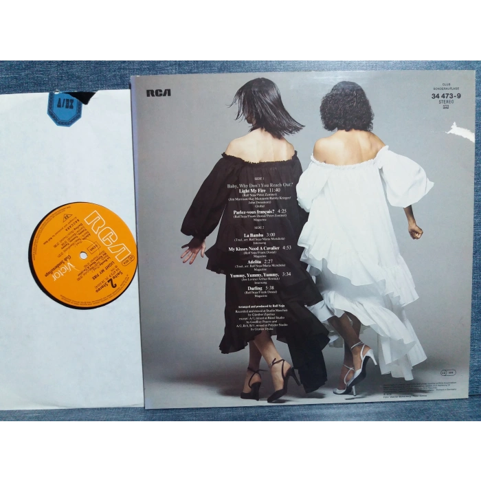 BACCARA LIGHT MY FIRE MUSIC LP