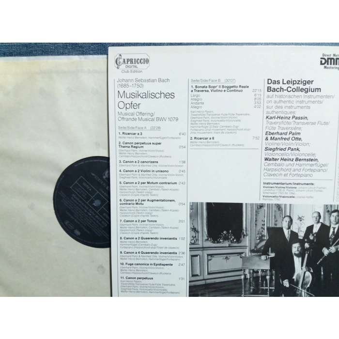 BACH A MUSICAL OFFERING BWV 1079 CELLEGIUM