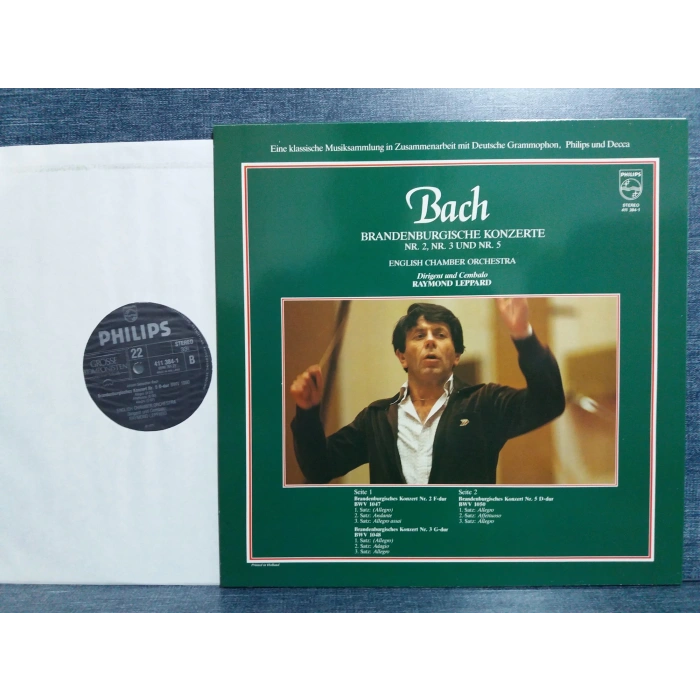 BACH BRANDENBURGH KONZERT Nr.2-3-5 RAYMOND LEPPARD